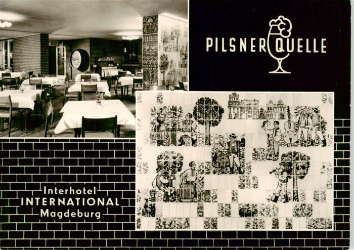 MAGDEBURG  CITY Interhotel International Gastraum