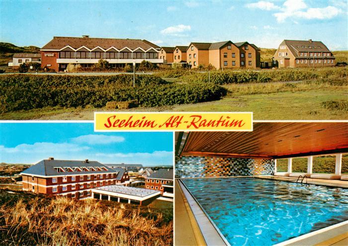 Alt Rantum Bundesbahn Sozialwerk Seeheim Hallenbad