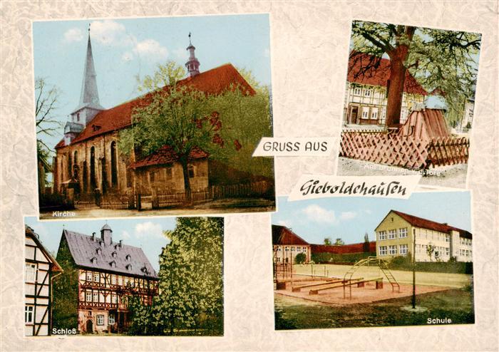 Gieboldehausen Kirche Schloss Schule Am Brunnen vor dem Tore