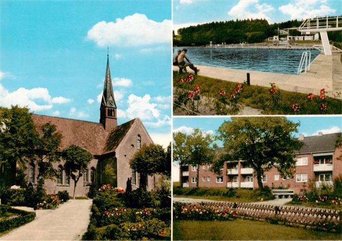 Wacken Kirche Schwimmbad Wohnhaus