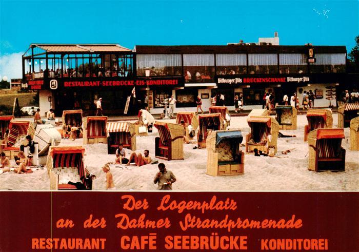 Dahme Ostseebad Holstein Restaurant Cafe Seebruecke Konditorei Strandpromenade