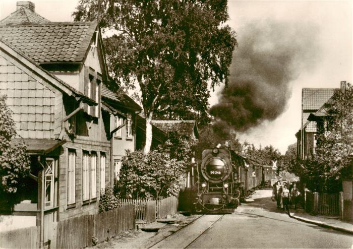 Wernigerode Harz Die Harzquerbahn