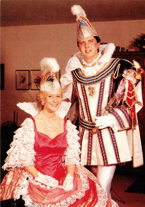 Mainz  Rhein Die Mainzer Tollitaeten Clemens I und Dorothee I des MCV