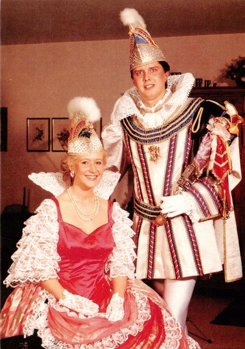 Mainz  Rhein Die Mainzer Tollitaeten Clemens I und Dorothee I des MCV