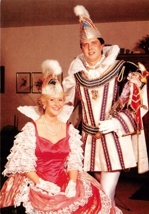 Mainz  Rhein Die Mainzer Tollitaeten Clemens I und Dorothee I des MCV