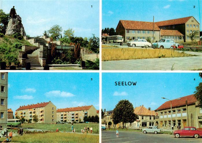 Seelow Ehrenmal der Roten Armee Polytechn Oberschule Erich Weinert Strasse Pusch