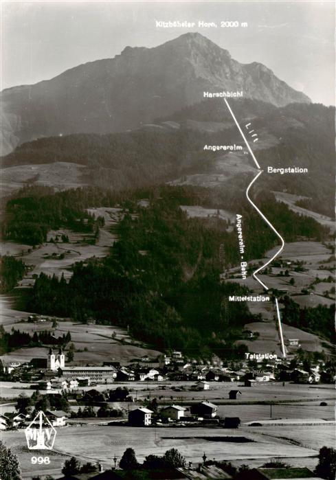St Johann Tirol mit Kitzbueheler Horn
