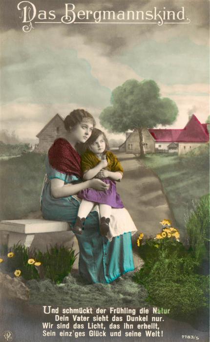 Foto NPG Nr. Nr. 7783/5 Das Bergmannkind
