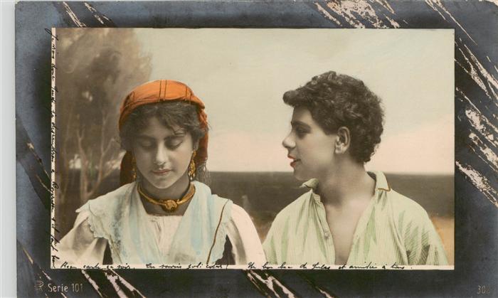 Foto RPH Nr. Nr. 3007 Serie 101 Frau Mann Liebespaar