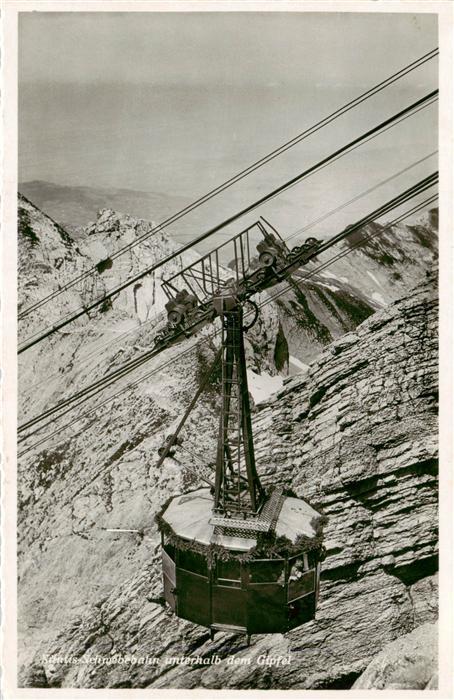 Seilbahn Cable-Car Telepherique Saentis