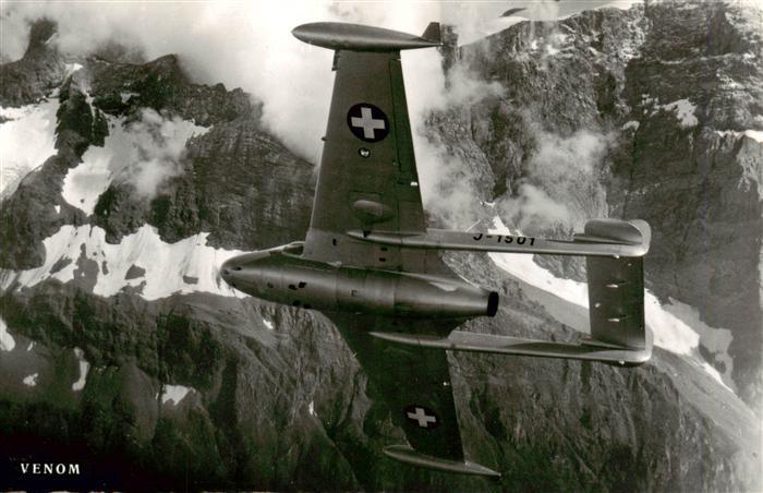 Flugzeuge Militaria Venom J-1501