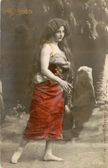 Mignon Maedchen Goethe Maedchen Frau