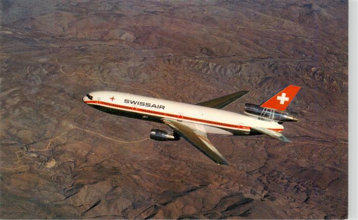 Flugzeuge Zivil Swissair DC-10-30 Passenger Seats 248