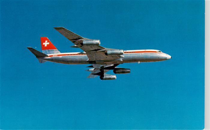 Flugzeuge Zivil Swissair Convair 990 Coronado