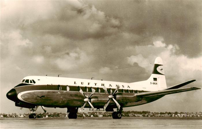 Flugzeuge Zivil Lufthansa Viscount 814
