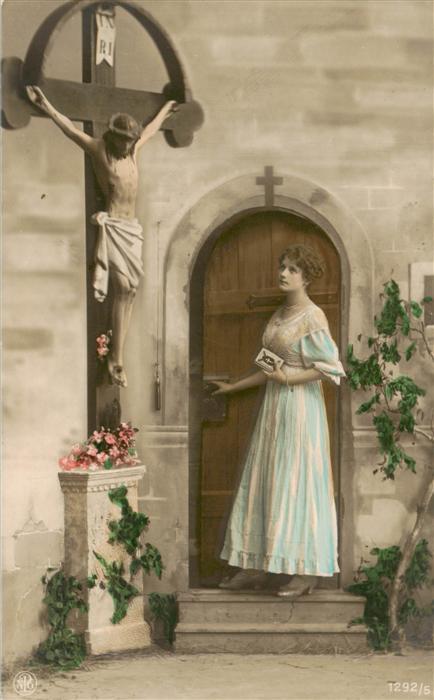 Foto NPG Nr. Nr. 1292/5 Frau Kreut Jesus