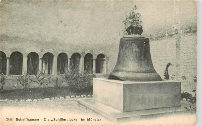 Kirchenglocke Churchbell Cloche Eglise Schaffhausen Schillerglocke Muenster
