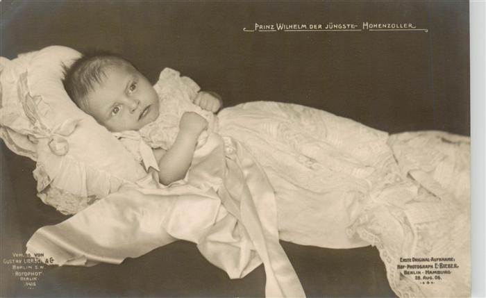 Adel Preussen Prinz Wilhelm der juengste