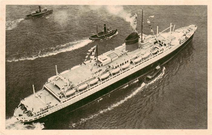 Dampfer Oceanliner C G Transatlantique French Line S.S. Champlain