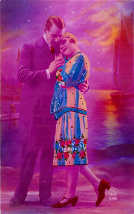 Foto PC Paris Nr. Nr. 2591 Liebespaar