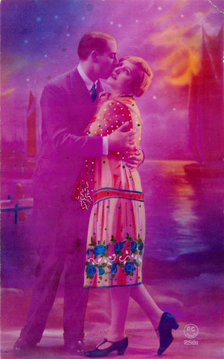 Foto PC Paris Nr. Nr. 2591 Liebespaar