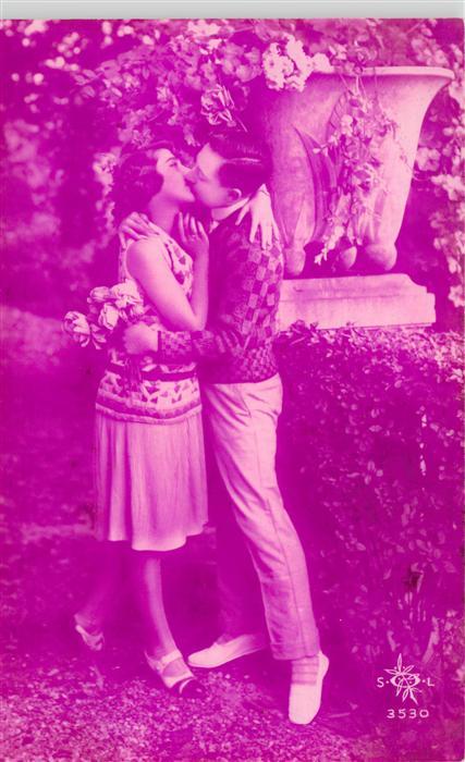 Foto SOL Nr. Nr. 3530 Der Kuss Frau Mann