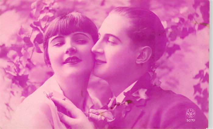 Foto Noyer A Paris Nr. Nr. 5070 Liebespaar Frau Mann