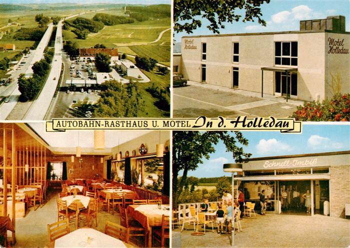 Autobahn Autostrada Autoroute In der Holledau Rasthaus Hotel Muenchen-Nuernberg-