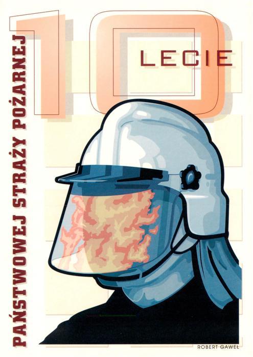Feuerwehr Fire-Brigade Pompiers Bomberos Lecie Panstwej Strazy Pozarnej