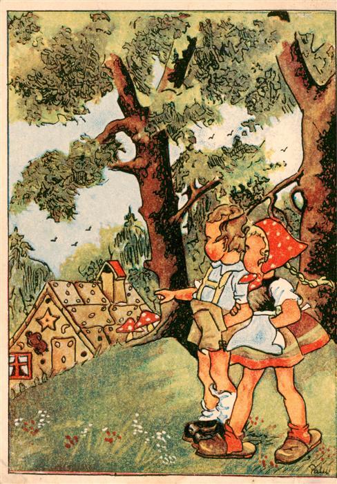Maerchen Sagen fairy tale conte Haensel und Gretel