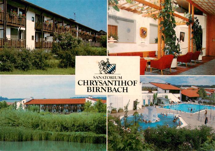 Birnbach Rottal Sanatorium Chrysantihof Birnbach Schwimmbad