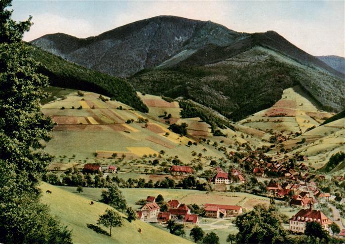 Untermuenstertal mit Belchenblick