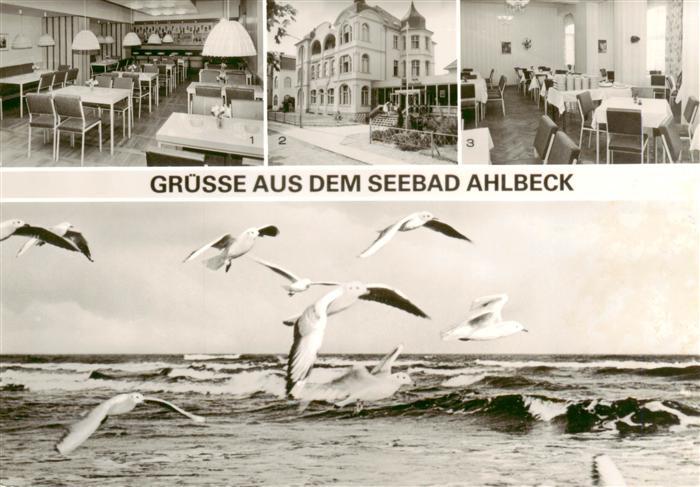 Ahlbeck Ostseebad FDGB Erholungsheim Max Kreuziger Felixbar Aussenansicht Kleine