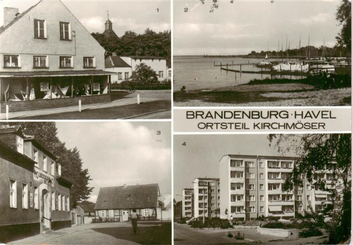 Brandenburg  Havel OT Kirchmoeser Konsum Kaufhaus Bootshafen am Plauer See HOG L