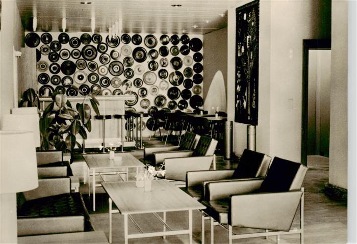 Sassnitz Ostseebad Ruegen Mitropa Ruegen Hotel Hotelhalle