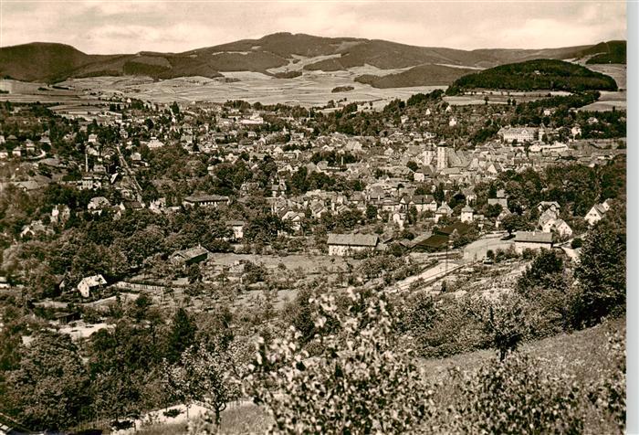 Schmalkalden Thueringen Panorama