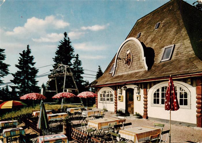 Winterberg Hochsauerland Bobhaus Restaurant Terrasse