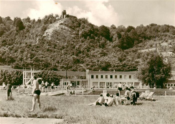 Bad Sulza Soleschwimmbad Badecafe und Sonnenburg