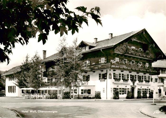 OBERAMMERGAU Bayern Hotel Wolf