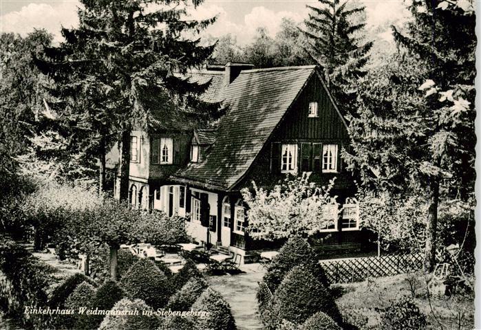 Koenigswinter Einkehrhaus Weidmannsruh im Siebengebirge
