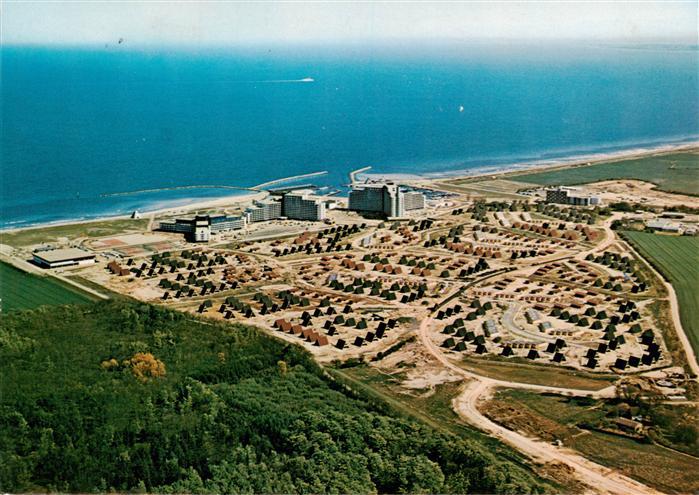 Damp Ostseebad Fliegeraufnahme