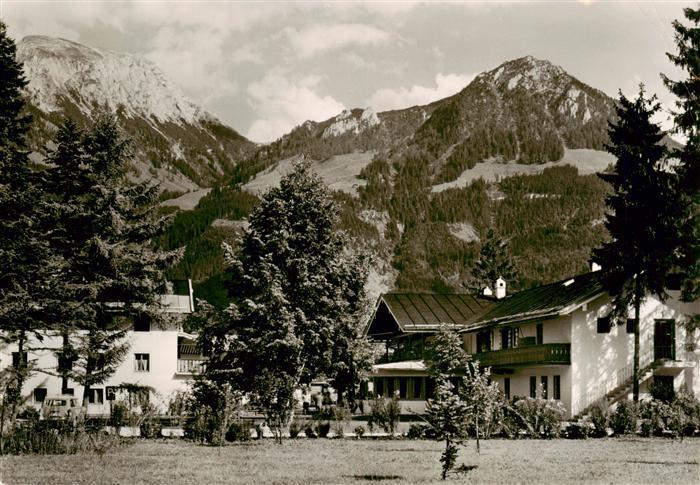 Schoenau Berchtesgaden Kurheim Hochwald mit Brett und Jenner