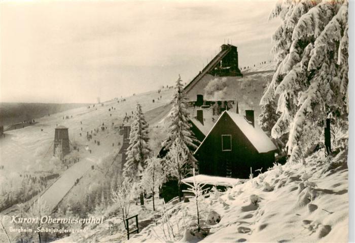 Oberwiesenthal Erzgebirge Bergheim Schoenjungferngrund