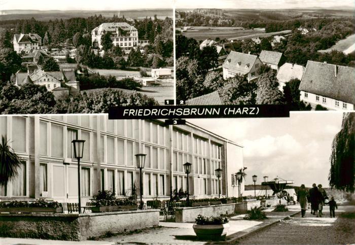 Friedrichsbrunn Harz Sanatorium Ernst Thaelmann Brockenblick Kulturhaus