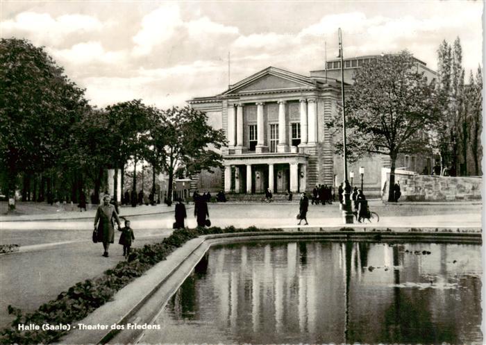Halle  Saale Theater des Friedens