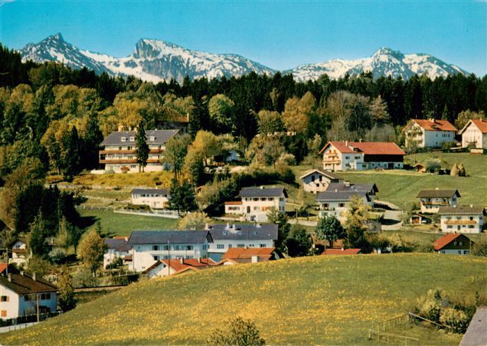 Bad Kohlgrub mit Ammergauer Alpen