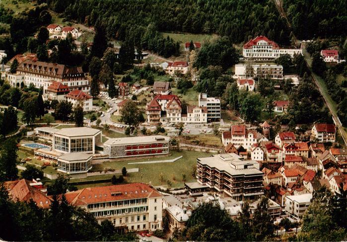 Wildbad Schwarzwald Thermal Hallen und Freibad Fliegeraufnahme