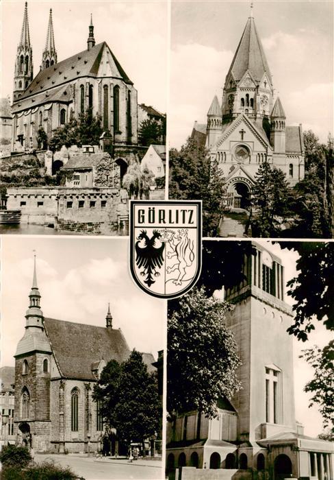 Goerlitz  Sachsen Evangelische Kirchen