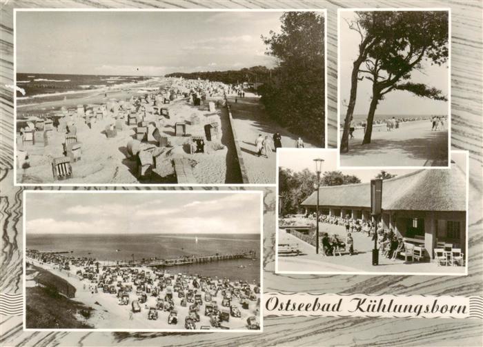Kuehlungsborn Ostseebad Panorama Strandpromenade Gaststaette