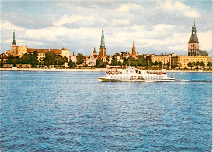 Riga Latvia Panoramic view of the city